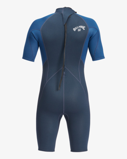 2 Intruder 2/2mm - Springsuit back zip pour Homme Bleu 042M19BIP0 Billabong