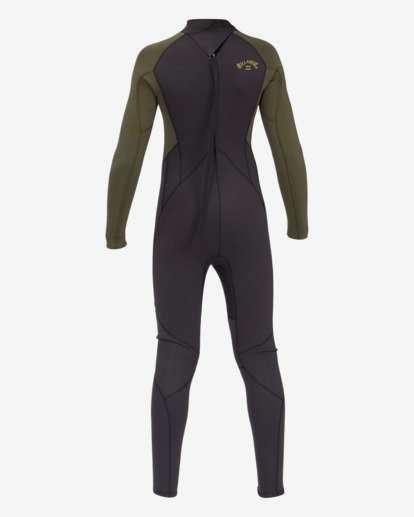 1 Intruder 3/2mm - Back-Zip-Neoprenanzug für Jungen Schwarz 043B18BIP0 Billabong