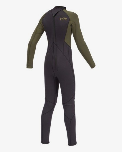 3 Intruder 3/2mm - Back-Zip-Neoprenanzug für Jungen Schwarz 043B18BIP0 Billabong