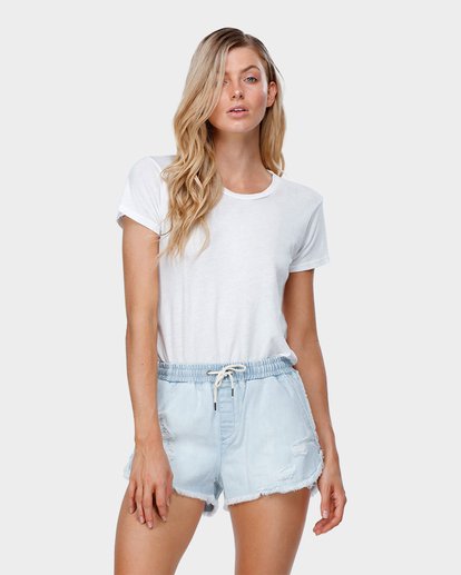 Billabong drifters store frayed short