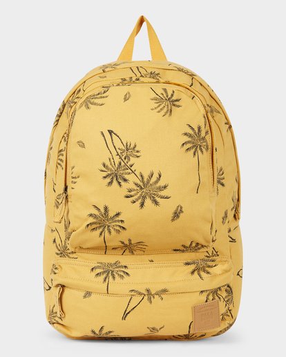 Billabong yellow outlet backpack