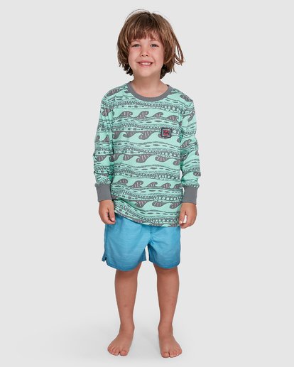 Groms Rack Long Sleeve Tee | Billabong