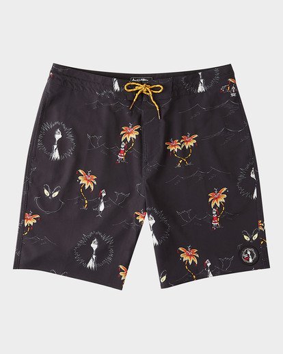 0 Grinch  Mini Lo Tides Boardshort Black 9504492 Billabong