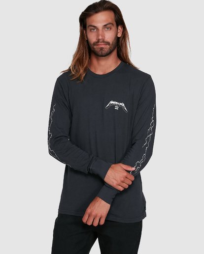 metallica ride the lightning long sleeve shirt