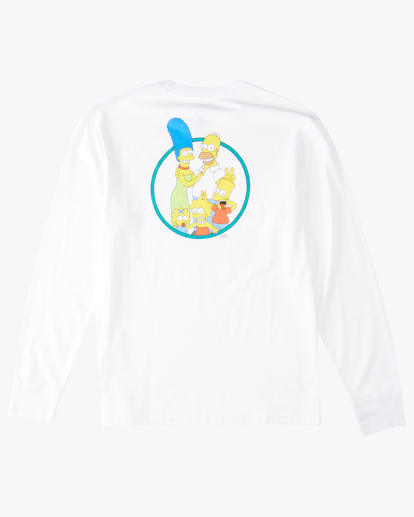 10 Simpsons Family - Organic Long Sleeve T-Shirt for Men  A1LS12BIW0 Billabong