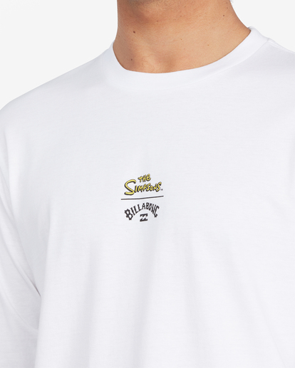 8 Simpsons Family - Organic Long Sleeve T-Shirt for Men  A1LS12BIW0 Billabong