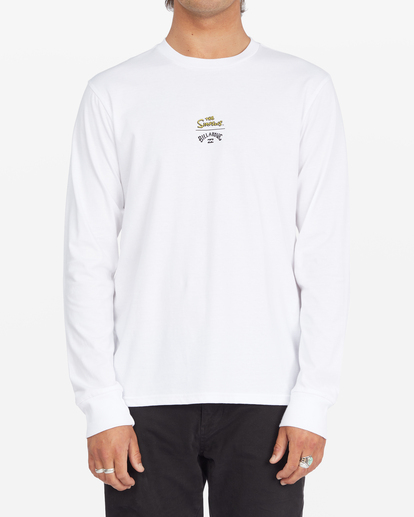 1 Simpsons Family - Organic Long Sleeve T-Shirt for Men  A1LS12BIW0 Billabong