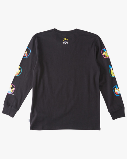 10 Simpsons Family - Organic Long Sleeve T-Shirt for Men  A1LS13BIW0 Billabong