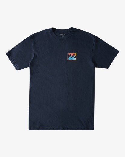 0 Crayon Wave  - Camiseta para Hombre Azul A1SS04BIMU Billabong