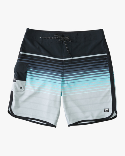 0 Boy's '73 Stripe Pro Boardshorts 18" Multicolor ABBBS00136 Billabong