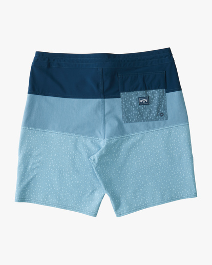 1 Boys' Tribong Lo Tide Boardshorts 17" Blue ABBBS00140 Billabong