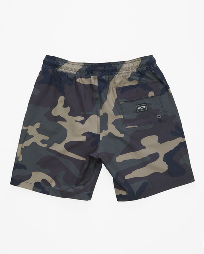1 Boys' Sundays Layback Boardshorts 16" Black ABBBS00141 Billabong