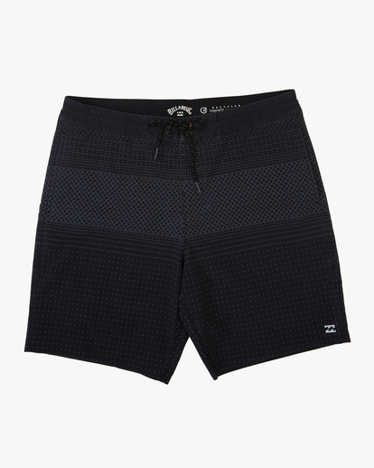 0 Boy's Tribong Lo Tide Boardshorts 17" Black ABBBS00157 Billabong