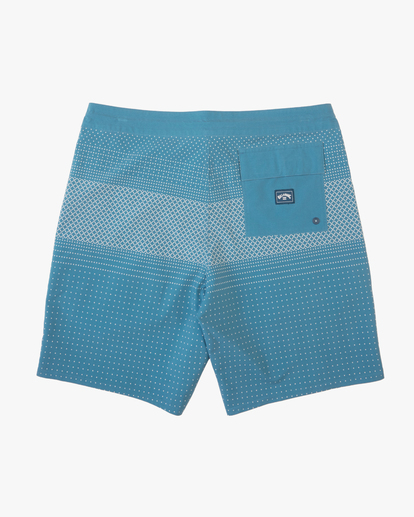 1 Boy's Tribong Lo Tide Boardshorts 17" Blue ABBBS00157 Billabong