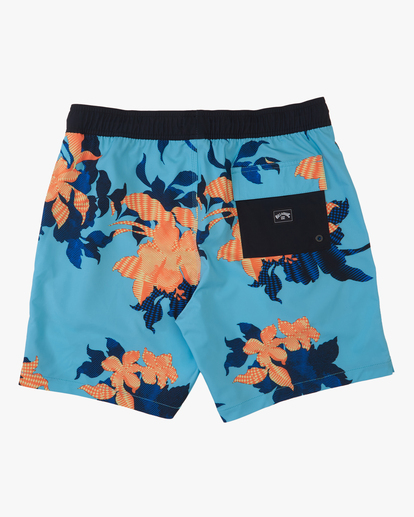 1 Boy's Sundays Layback Boardshorts 16" Blue ABBBS00158 Billabong