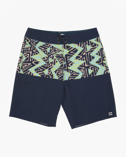 0 Boy's Fifty50 Pro Performance 17" Boardshorts Blue ABBBS00169 Billabong