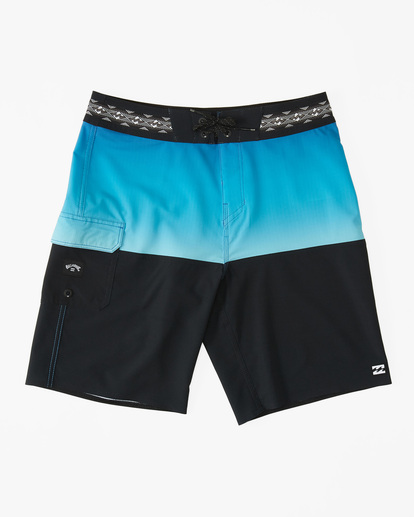 0 Boy's Fifty50 Pro Performance 17" Boardshorts Blue ABBBS00169 Billabong
