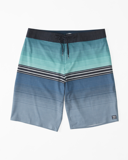 0 Boy's All Day Pro Performance 17" Boardshorts Blue ABBBS00172 Billabong