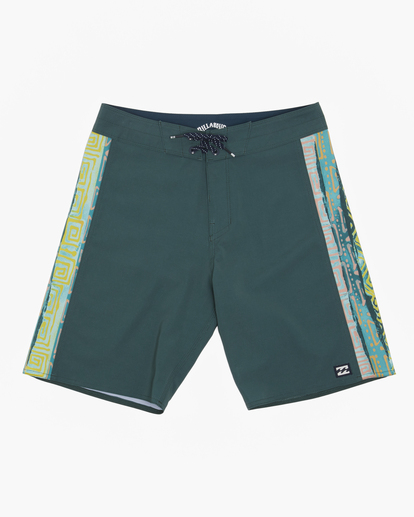 0 Boy's D Bah Pro Boardshorts 16" Yellow ABBBS00178 Billabong