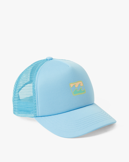2 Boy's Podium Trucker Hat Blue ABBHA00121 Billabong