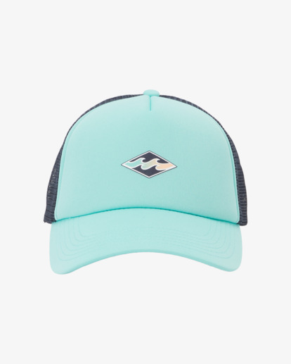 1 Boy's Podium Trucker Hat Green ABBHA00121 Billabong