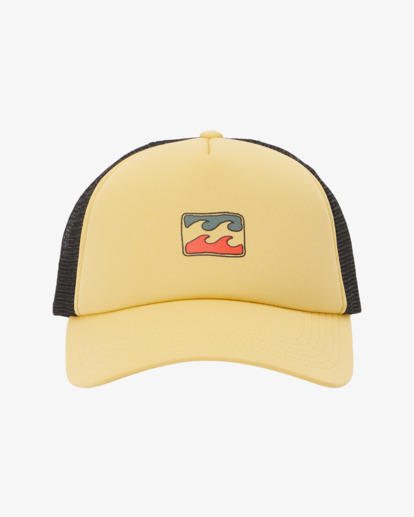 1 Boy's Podium Trucker Hat Yellow ABBHA00121 Billabong