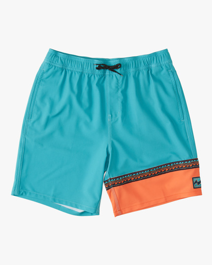 0 Boy's Burleigh Layback Boardshorts  ABBJV00101 Billabong