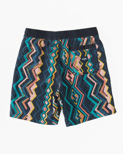 1 Boys' Sundays Layback Boardshorts Blue ABBJV00102 Billabong