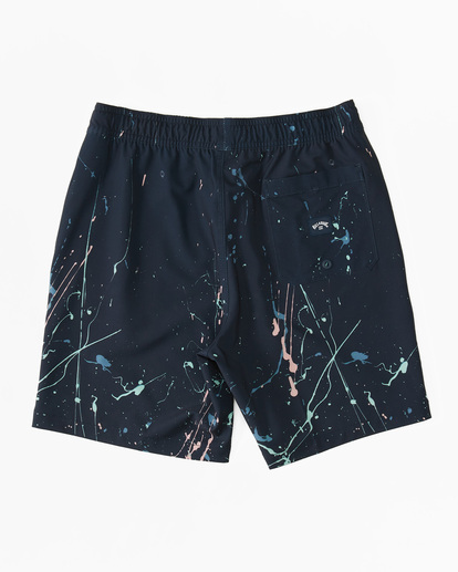 1 Boy's Sundays Layback Boardshorts Blue ABBJV00102 Billabong