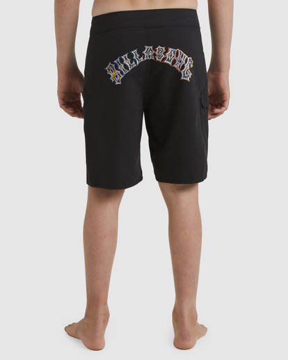 2 Boys 8-16 Riot Layback Boardshorts Black ABBJV00103 Billabong