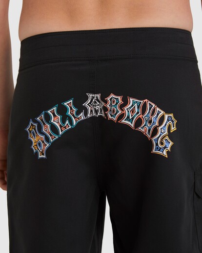 3 Boys 8-16 Riot Layback Boardshorts Black ABBJV00103 Billabong