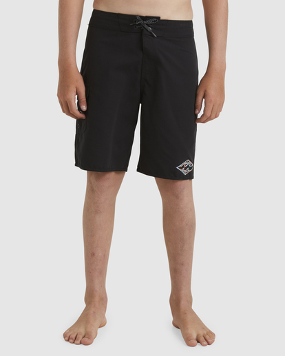 0 Boys 8-16 Riot Layback Boardshorts Black ABBJV00103 Billabong