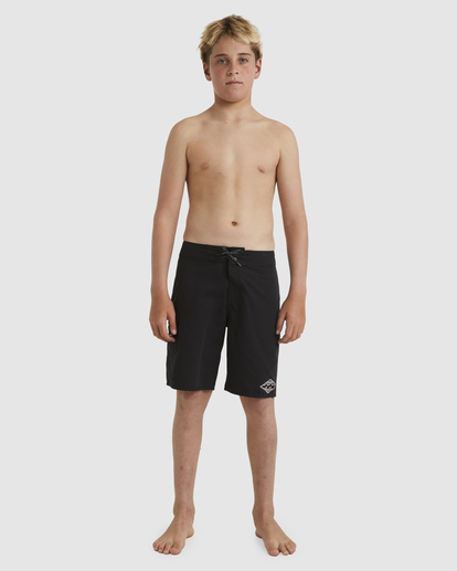 4 Boys 8-16 Riot Layback Boardshorts Black ABBJV00103 Billabong
