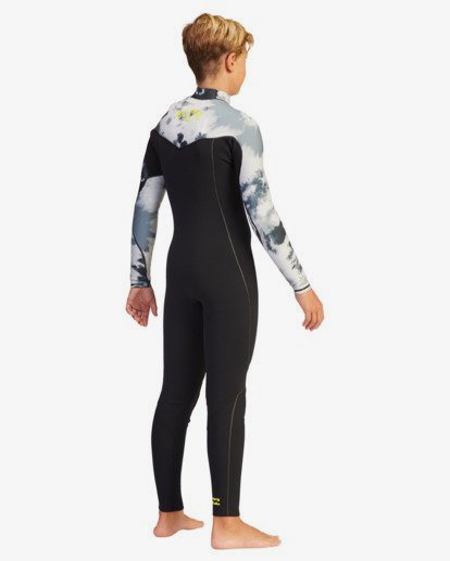 4 Boy's 4/3 Furnace Comp Chest Zip Full Wetsuit  ABBW100102 Billabong