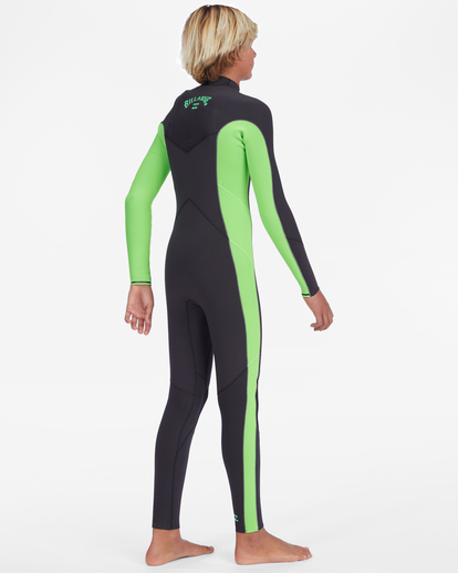 3 3/2mm Absolute - Chest Zip Wetsuit for Boys 8-16 Green ABBW100129 Billabong