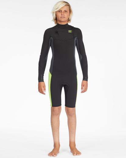3 Boys 8-16 202 Absolute Chest Zip Gbs Springsuit Multicolor ABBW400102 Billabong