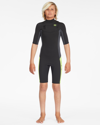 3 Boys 8-16 202 Absolute Chest Zip Gbs Springsuit Multicolor ABBW500110 Billabong