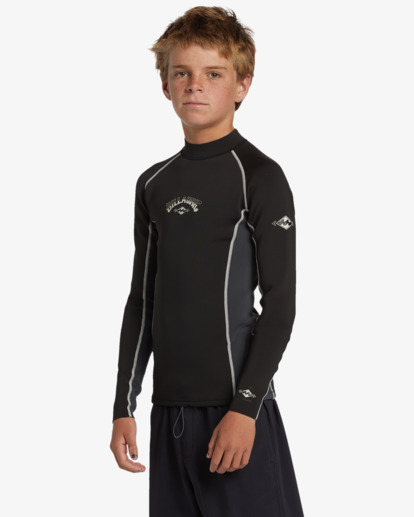 1 1mm Absolute Long Sleeve Wetsuit Top for Boys Billabong