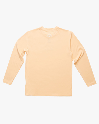 1 Boy's All Day Wave Loose Fit Long Sleeve Surf Tee Pink ABBWR00105 Billabong