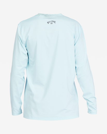 6 Boy's All Day Wave Loose Fit Long Sleeve Surf Tee Blue ABBWR00105 Billabong