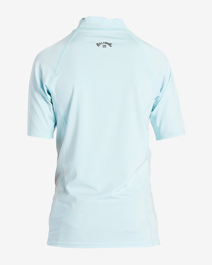 5 All Day Wave Performance Fit Rash Vest Blue ABBWR00113 Billabong