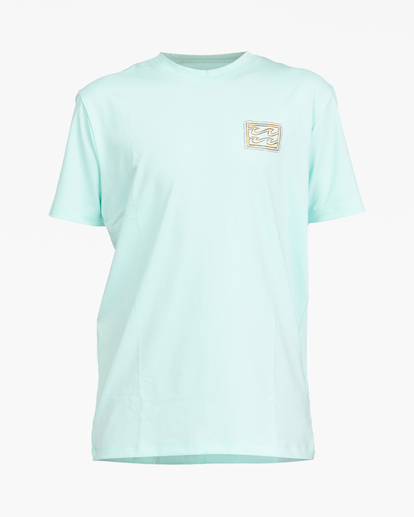 5 Boy's Crayon Wave Loose Fit Short Sleeve Surf Tee Blue ABBWR00130 Billabong