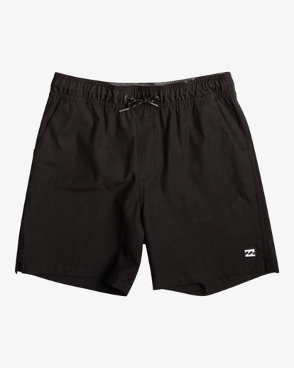 0 Boy's Crossfire Submersible Shorts Black ABBWS00125 Billabong