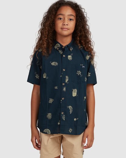 4 Boys' Sundays Mini Short Sleeve Shirt  ABBWT00105 Billabong