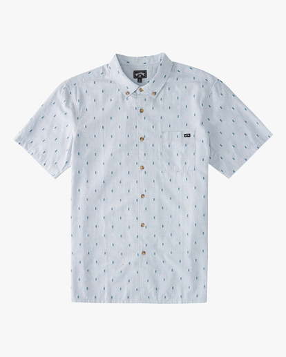 0 Boy's All Day Jacquard Short Sleeve Shirt  ABBWT00112 Billabong