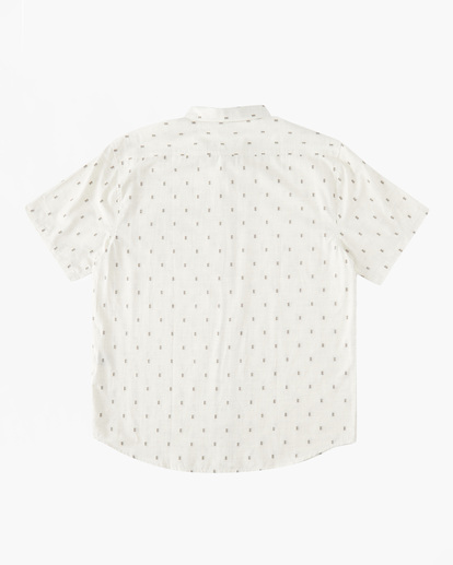 1 Boy's All Day Short Sleeve Shirt White ABBWT00128 Billabong
