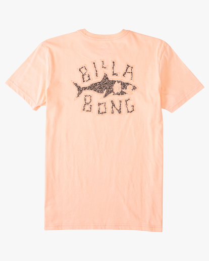 1 Boy's Sharky Short Sleeve T-Shirt Red ABBZT00299 Billabong
