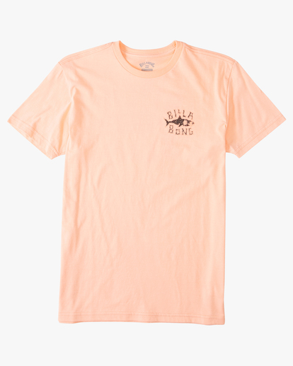 0 Boy's Sharky Short Sleeve T-Shirt Red ABBZT00299 Billabong