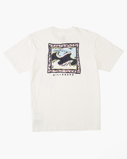 0 Boy's Crayon Wave Short Sleeve T-Shirt  ABBZT00328 Billabong
