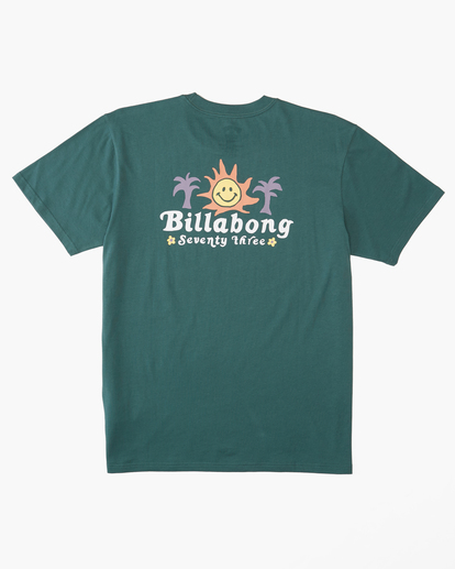 0 Boys' Social Club Short Sleeve T-Shirt Yellow ABBZT00333 Billabong